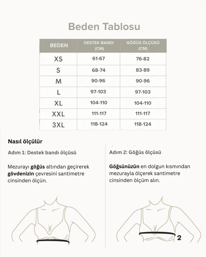 Postür Destekli Sütyen